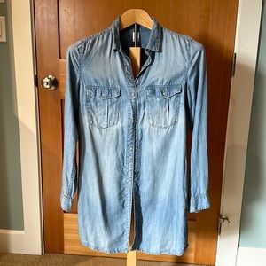 H&M Denim long shirt (8)